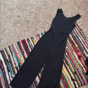 Antistar cutout wide leg jumpsuit